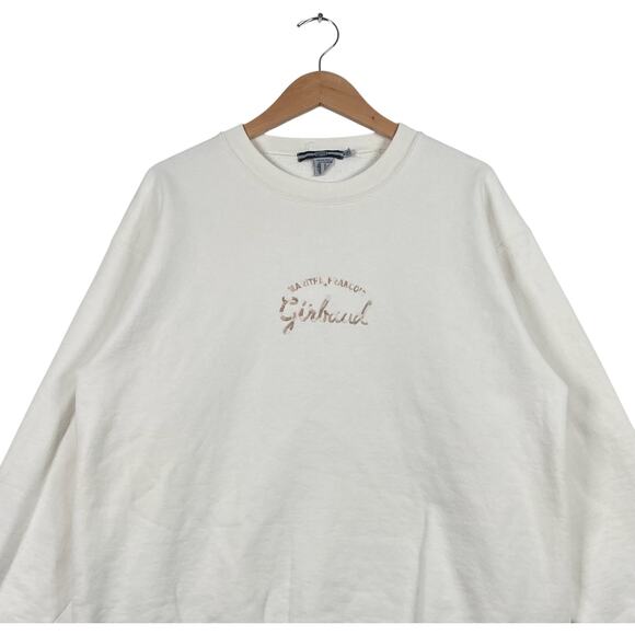 Vintage Marithe Francois Girbaud Chest Logo Crewneck M - Picture 2 of 7